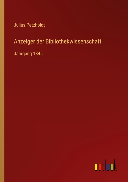 Kniha Anzeiger der Bibliothekwissenschaft 