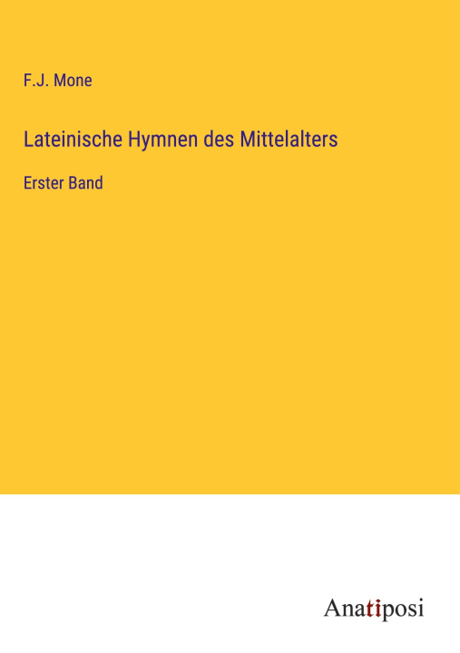 Carte Lateinische Hymnen des Mittelalters 