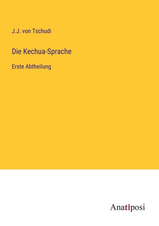 Knjiga Die Kechua-Sprache 