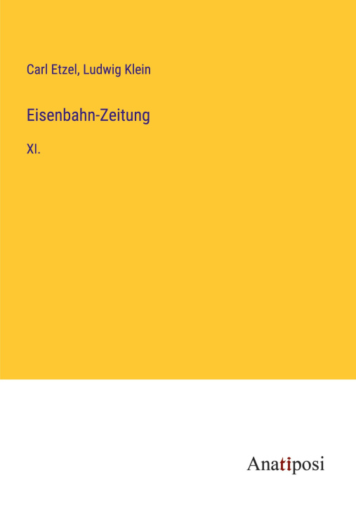 Carte Eisenbahn-Zeitung Ludwig Klein