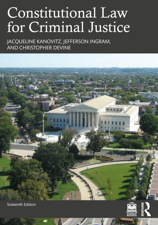 Knjiga Constitutional Law for Criminal Justice Kanovitz
