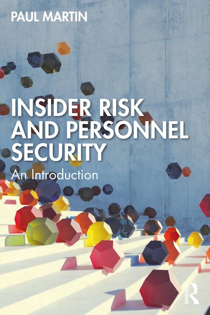 Kniha Insider Risk and Personnel Security Martin