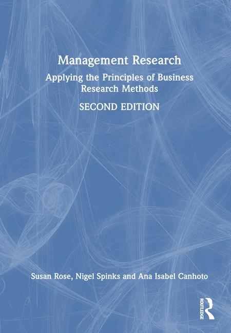 Livro Management Research Susan Rose