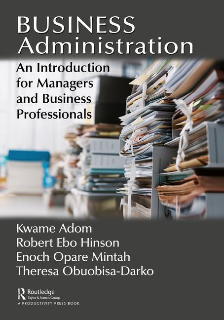 Book Business Administration Kwame Adom