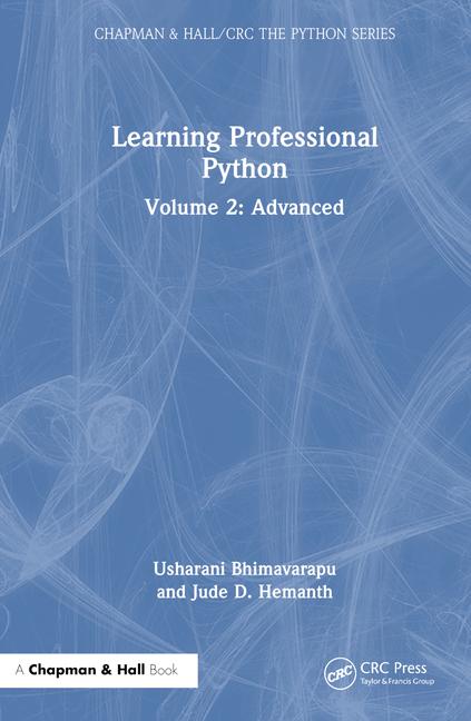 Buch Learning Professional Python Bhimavarapu