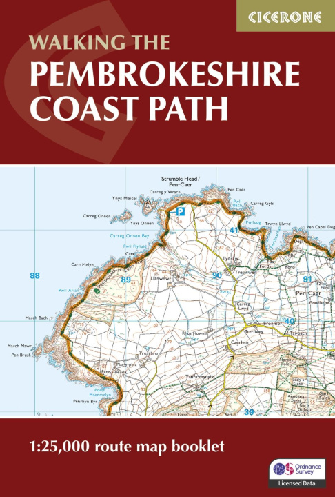 Carte Pembrokeshire Coast Path Map Booklet 
