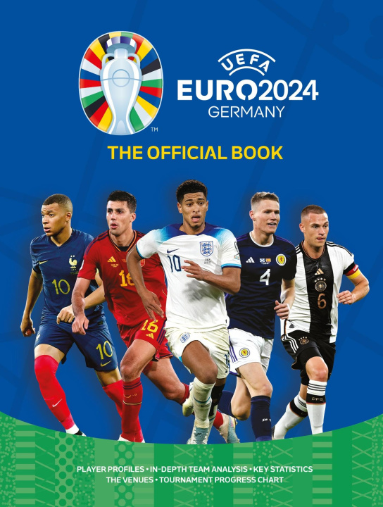Kniha UEFA EURO 2024: The Official Book Keir Radnedge