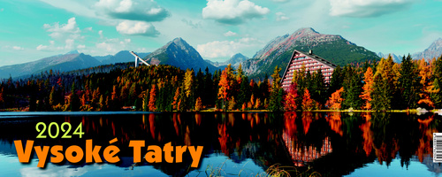 Naptár/Határidőnapló Vysoké Tatry 2024- stolový kalendár 