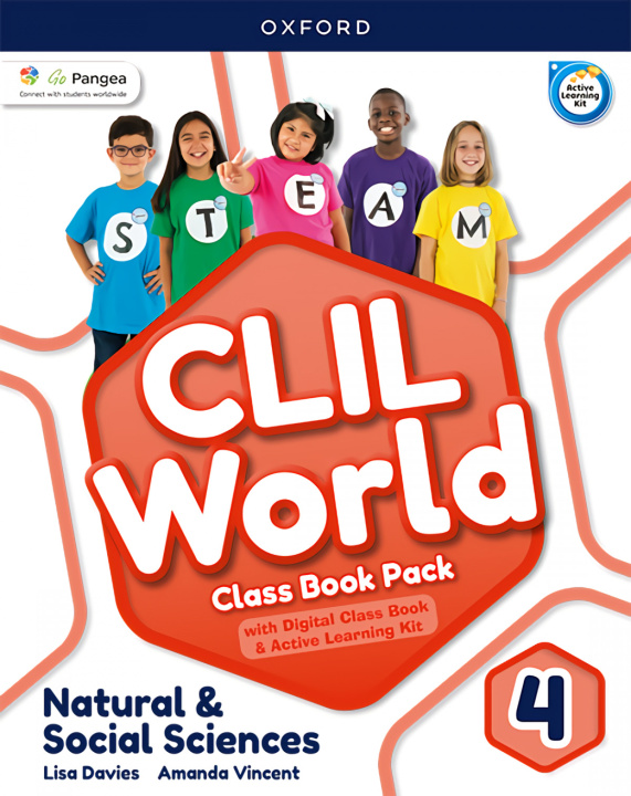Könyv NATURAL & SOCIAL 4 COURSEBOOK. CLIL WORLD 2023 