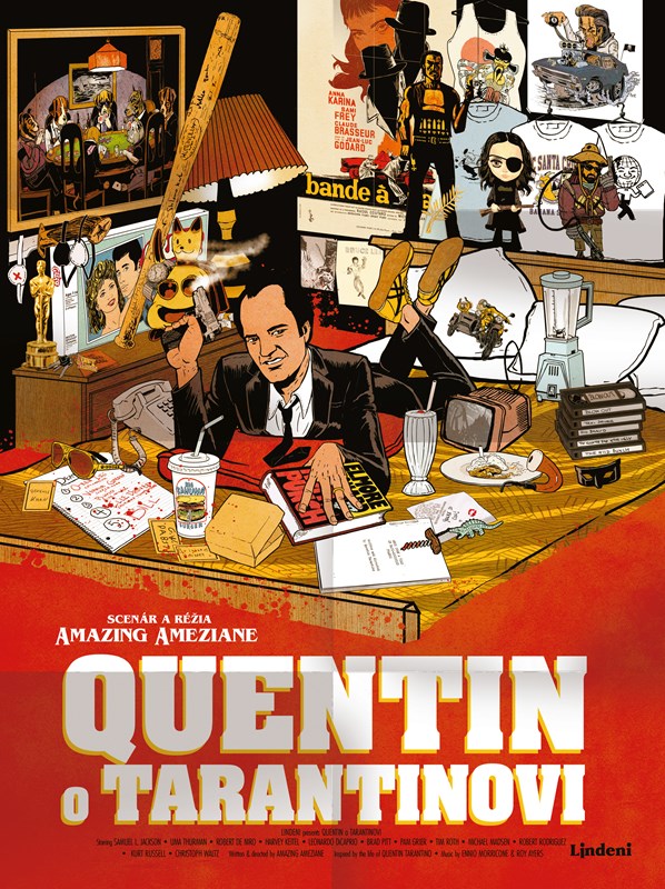 Könyv Quentin o Tarantinovi Amazing Améziane