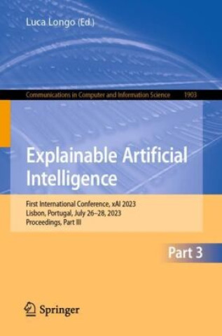 Knjiga Explainable Artificial Intelligence Luca Longo