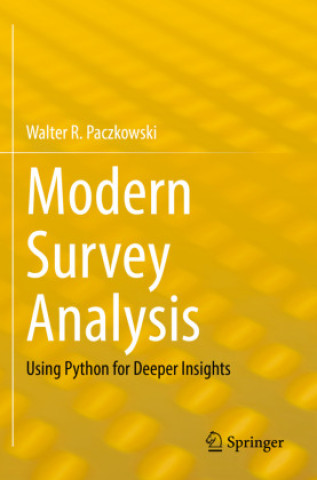 Buch Modern Survey Analysis Walter R. Paczkowski