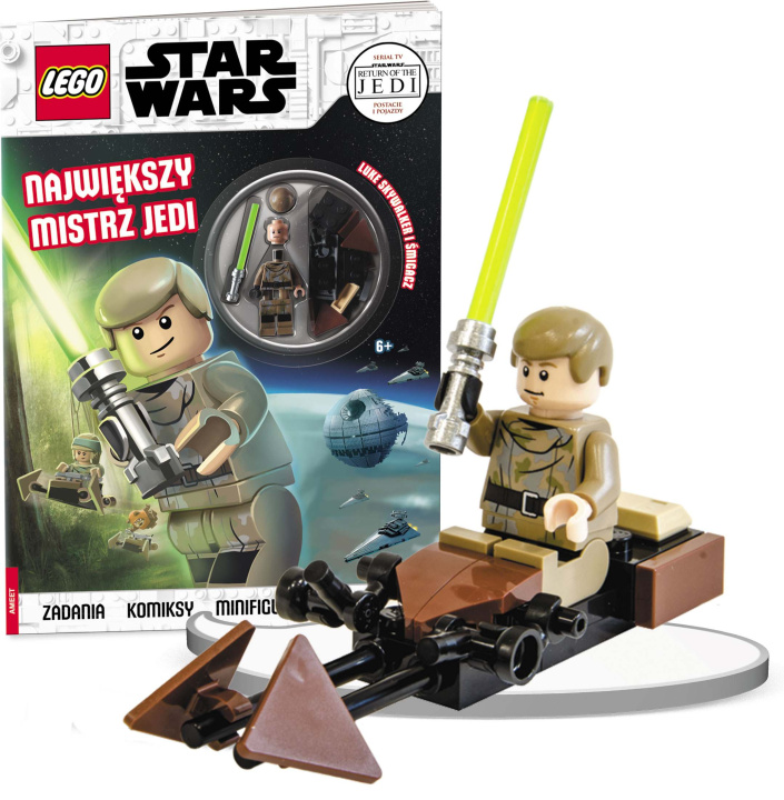 Book Lego Star Wars Największy mistrz Jedi LNC-6312 Opracowanie zbiorowe