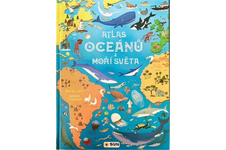 Carte Atlas oceánů a moří světa 