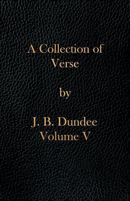 Carte A Collection of Verse: Volume V 