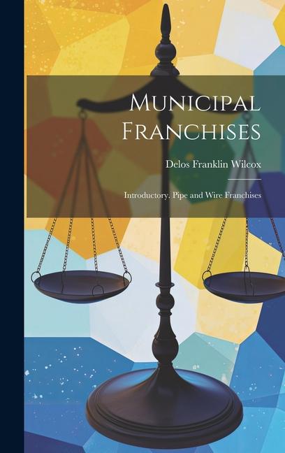 Knjiga Municipal Franchises: Introductory. Pipe and Wire Franchises Delos Franklin Wilcox