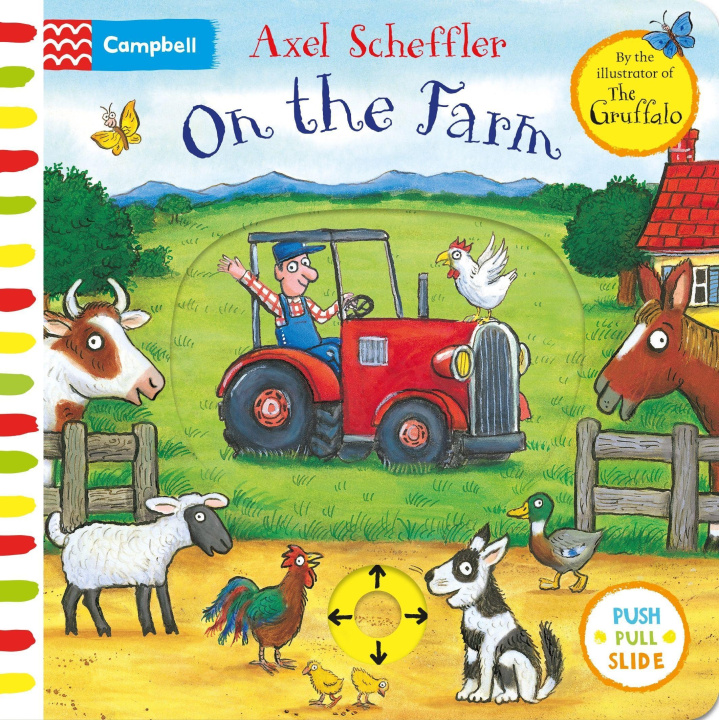 Knjiga On the Farm: A Push, Pull, Slide Book Axel Scheffler