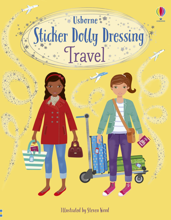 Книга Sticker Dolly Dressing Travel Steven Wood