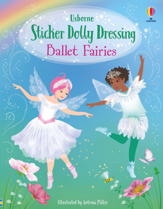 Kniha Sticker Dolly Dressing Ballet Fairies Antonia Miller