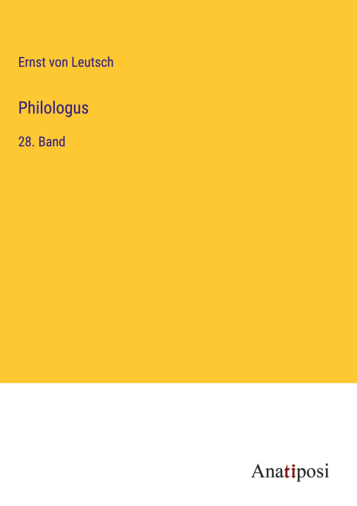 Boek Philologus 