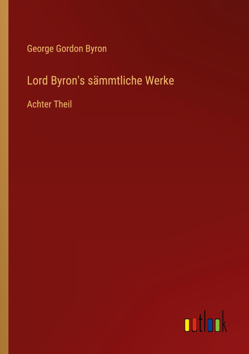 Carte Lord Byron's sämmtliche Werke 