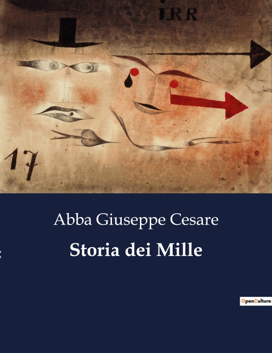 Knjiga Storia dei Mille Giuseppe Cesare
