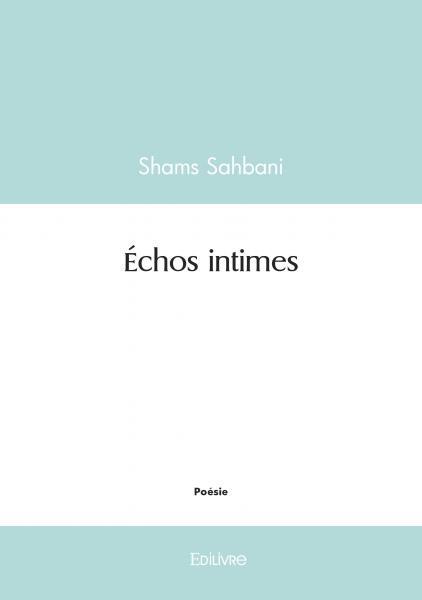 Buch échos intimes Shams Sahbani