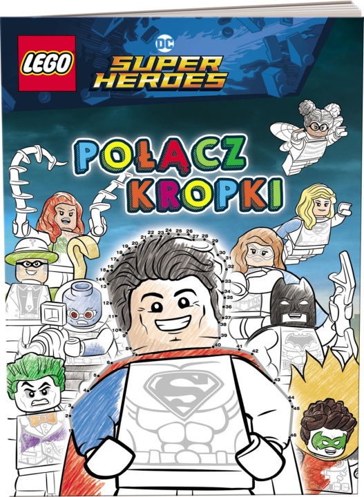 Könyv LEGO DC Comics Super Heroes Połącz kropki 