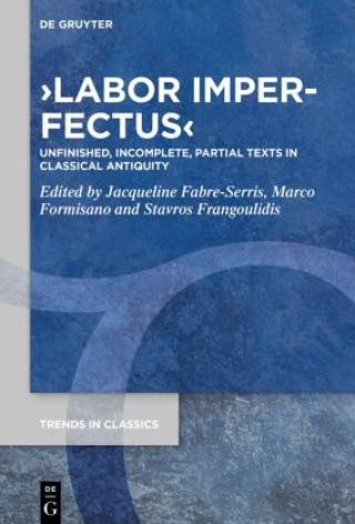 Książka Labor Imperfectus Jacqueline Fabre-Serris