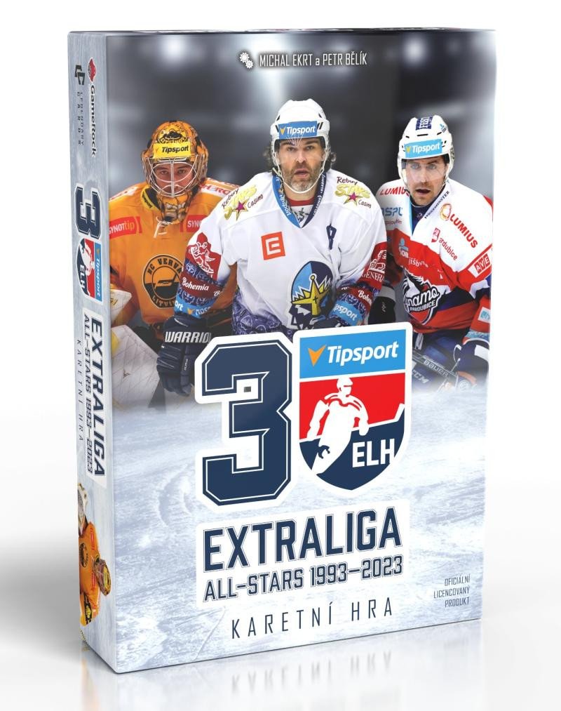 Hra/Hračka Extraliga All-Stars 1993-2023 - karetní hra 