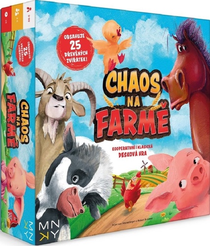 Hra/Hračka Chaos na farmě - desková hra 