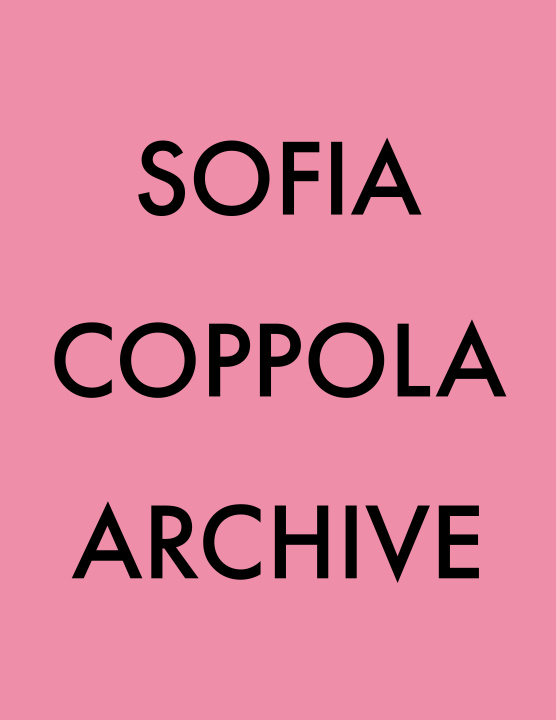 Könyv ARCHIVE, SOFIA COPPOLA COPPOLA
