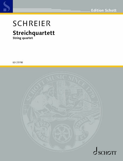 Tiskani izdelki String quartet Anno Schreier
