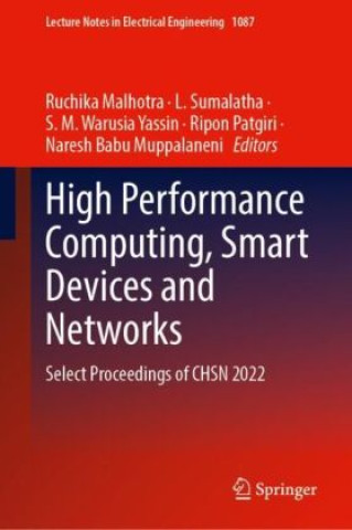 Book High Performance Computing, Smart Devices and Networks Ruchika Malhotra