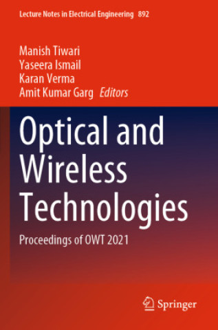 Book Optical and Wireless Technologies Manish Tiwari
