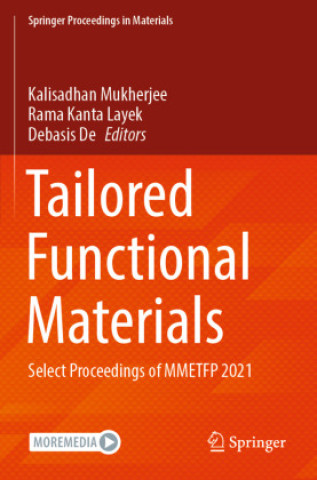 Knjiga Tailored Functional Materials Kalisadhan Mukherjee