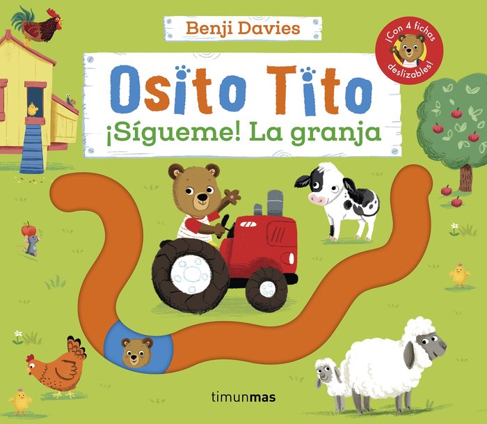 Könyv OSITO TITO. ¡SIGUEME! LA GRANJA BENJI DAVIES