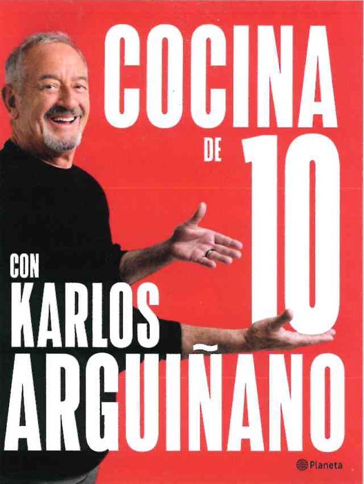 Carte COCINA DE 10 CON KARLOS ARGUIÑANO KARLOS ARGUIÑANO
