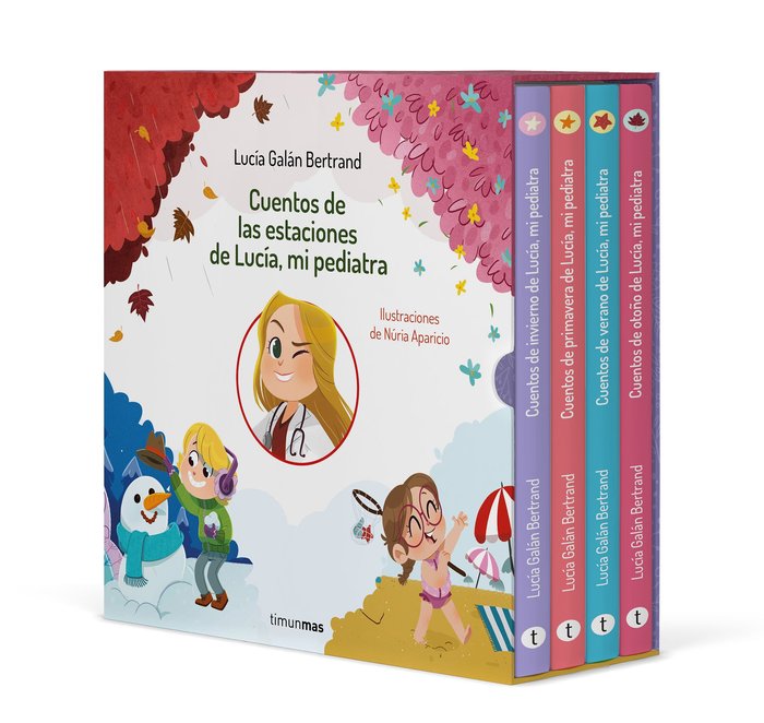 Kniha ESTUCHE LAS ESTACIONES DE LUCIA, MI PEDIATRA LUCIA GALAN BERTRAND