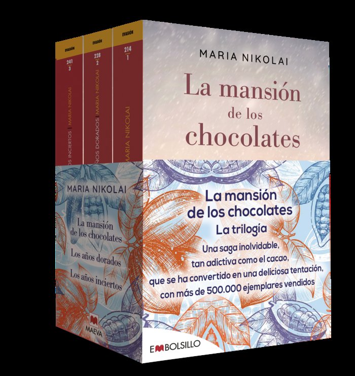 Book PACK LA MANSION DE LOS CHOCOLATES NIKOLAI