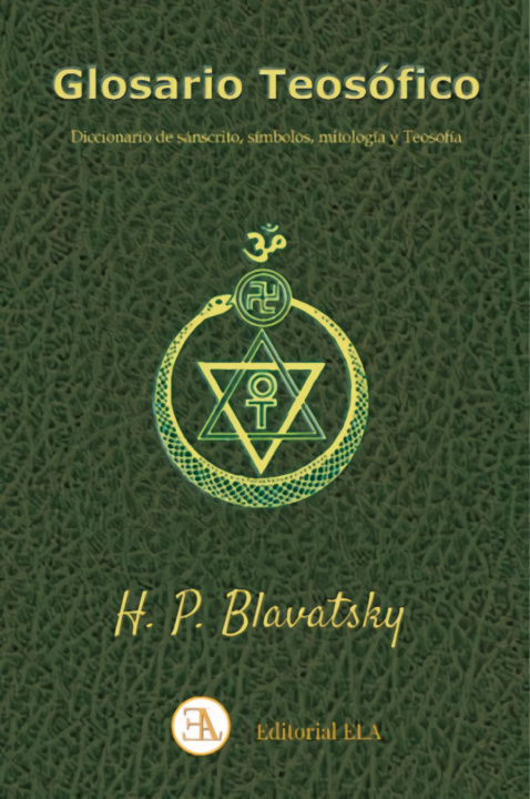 Книга GLOSARIO TEOSOFICO BLAVATSKY