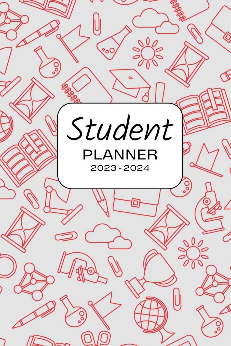 Könyv 2023 - 2024 Student Planner (RED) 