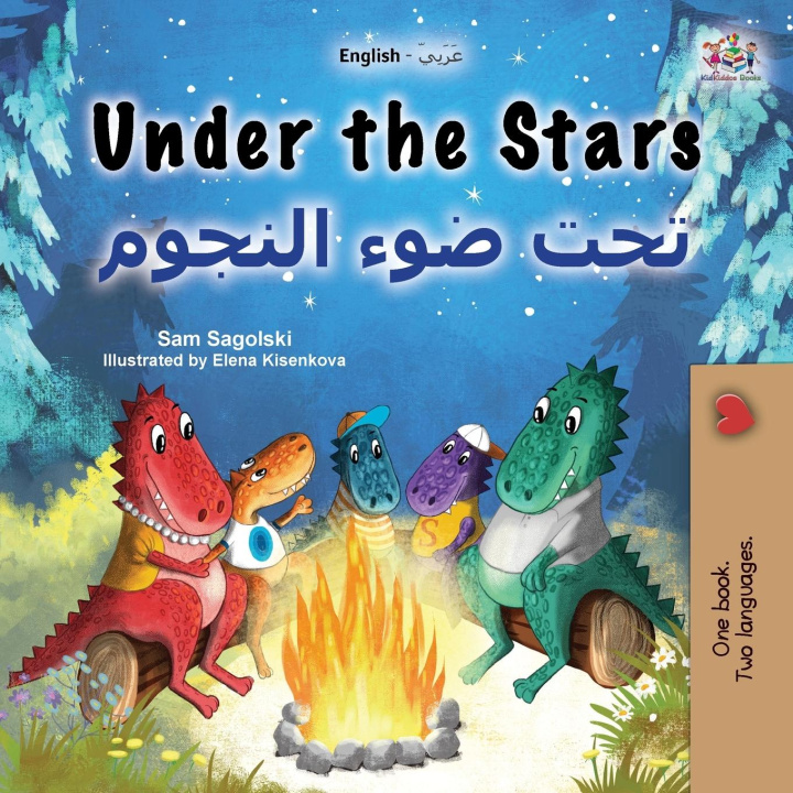 Livre Under the Stars (English Arabic Bilingual Kid's Book) Kidkiddos Books