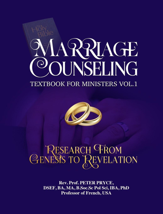 Knjiga MARRIAGE COUNSELING TEXTBOOK FOR MINISTERS VOL. 1 
