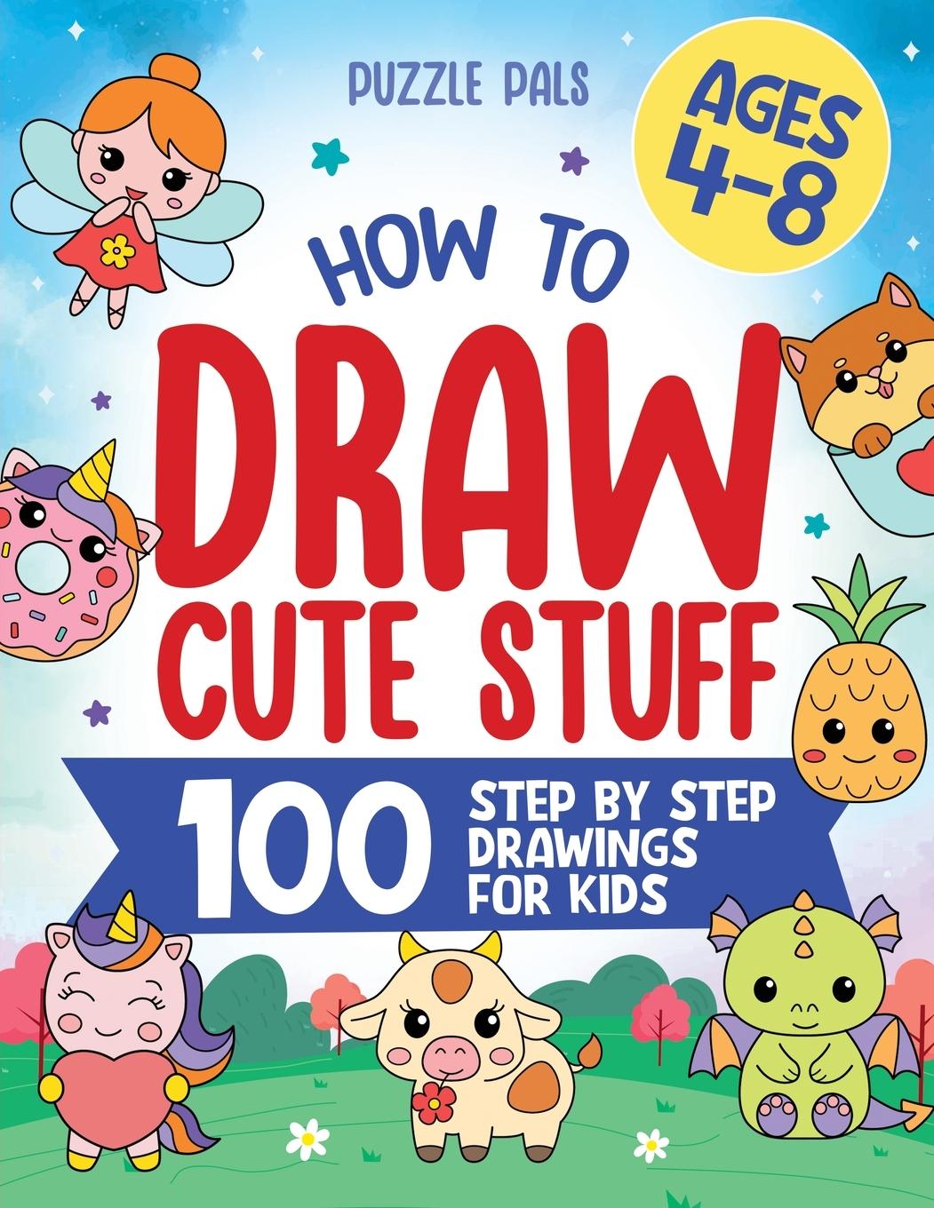 Book How To Draw Cute Stuff Puzzle Pals