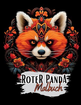 Buch Schwarzes ?Roter Panda Malbuch?. Lucy´s Schwarze Malbücher