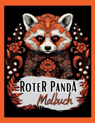 Book Schwarzes Malbuch ?Roter Panda?. Lucy´s Schwarze Malbücher