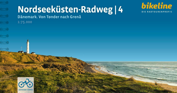 Kniha Nordseeküsten-Radweg. 1:75000 / Nordseeküsten-Radweg Teil 4 