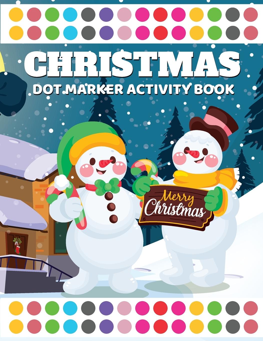 Carte Christmas Dot Marker Activity Book 