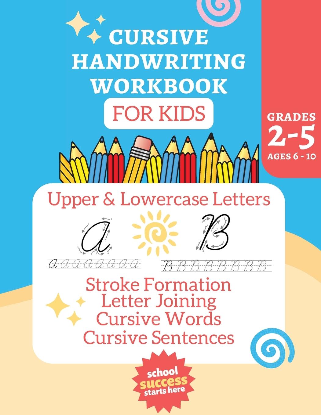 Knjiga Cursive Workbook Activity Book Laura Bidden